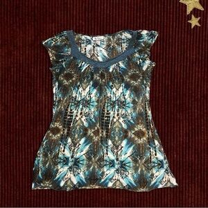 Y2K Self Esteem Boho Top size XL